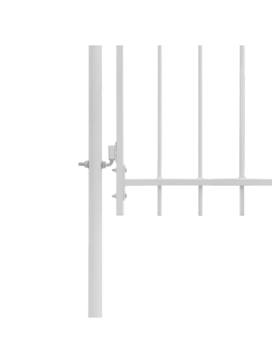 Aiavärav, teras, 1 x 1,75 m, valge