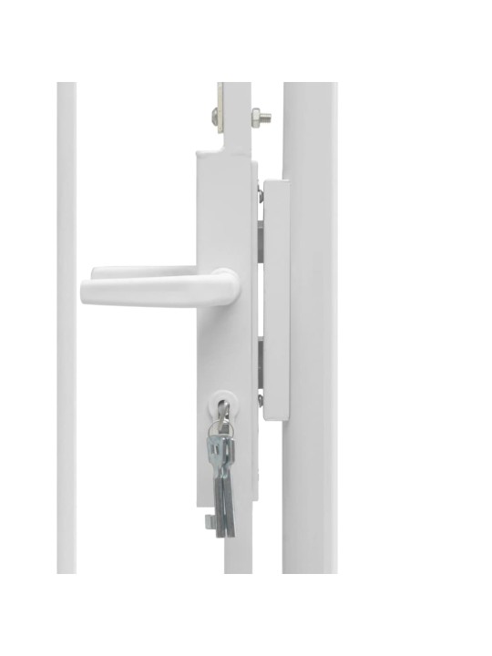 Aiavärav, teras, 1 x 1,75 m, valge