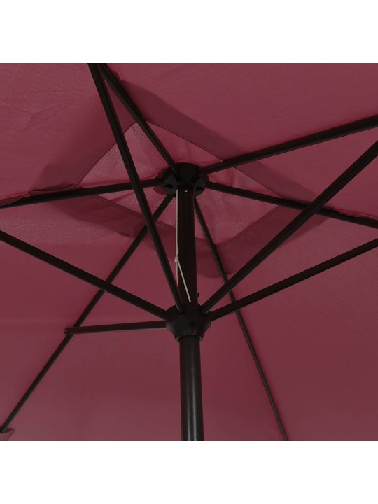 PÄIKESEVARI METALLPOSTIGA 300 X 200 CM, BORDOOPUNANE