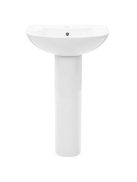 ISESEISEV VALAMU JALAGA, KERAAMILINE, VALGE 520 X 440 X 190 MM