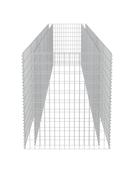 Gabioon-taimelava, tsingitud teras, 540 x 90 x 100 cm