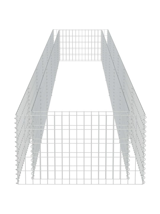 Gabioon-taimelava, tsingitud teras, 540 x 90 x 50 cm