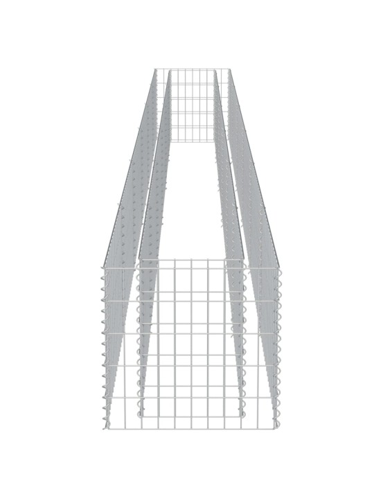 Gabioon-taimelava, tsingitud teras, 540 x 50 x 50 cm