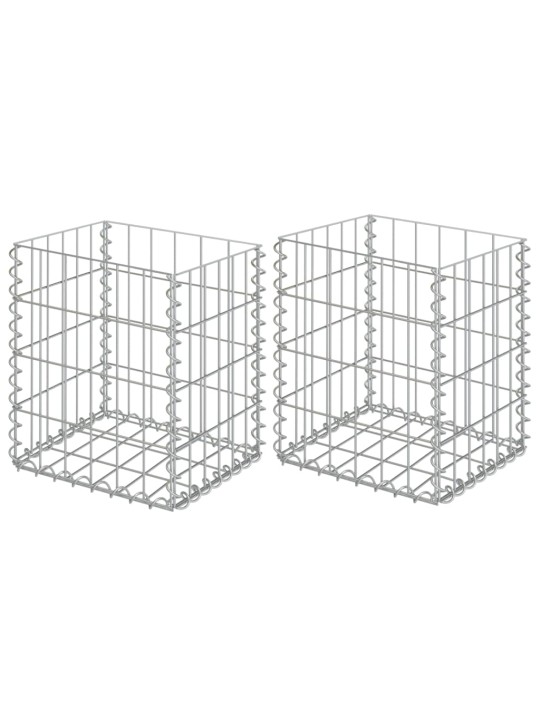 GABIOONKORVID 2 TK, TSINGITUD TERAS 30 X 30 X 40 CM