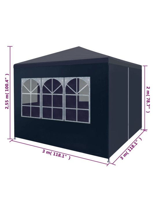 Peotelk 3 x 3 m, sinine