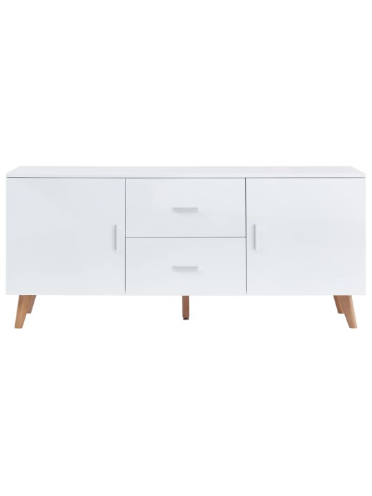 Puhvetkapp valge 160 x 40 x 70 cm MDF