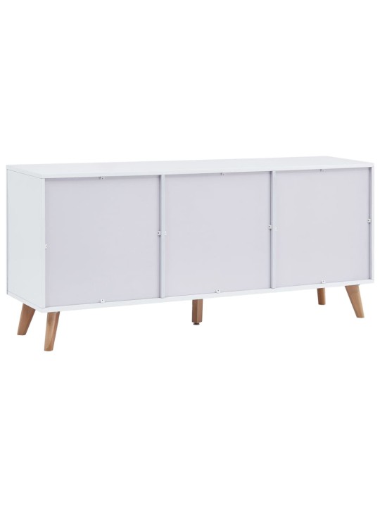 Puhvetkapp valge 160 x 40 x 70 cm MDF