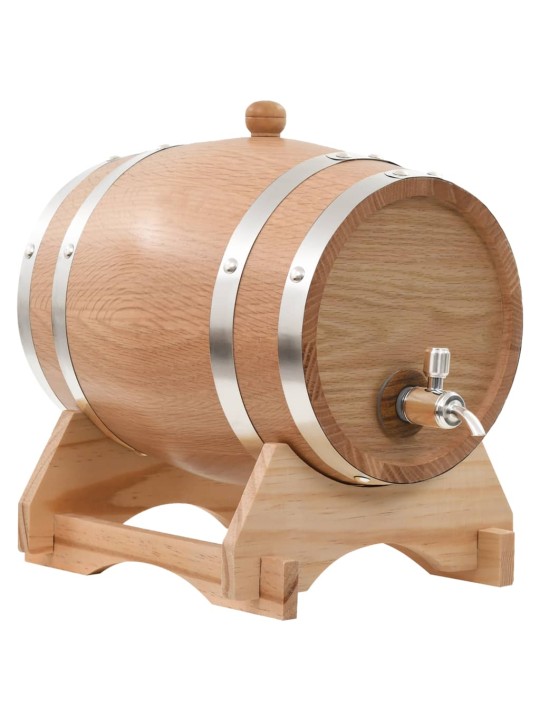 Veinivaat kraaniga, tammepuit, 6 l