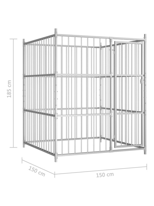 Koeraaed 150 x 150 x 185 cm