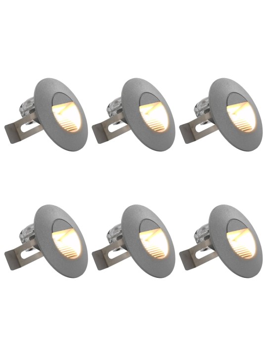 LED-SEINAVALGUSTID ÕUE 6 TK, 5 W HÕBEDANE, ÜMMARGUNE