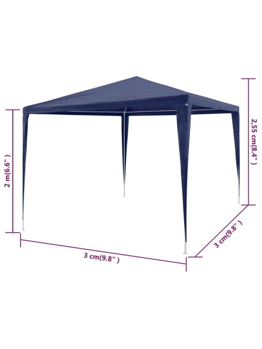 Peotelk 3 x 3 m, sinine