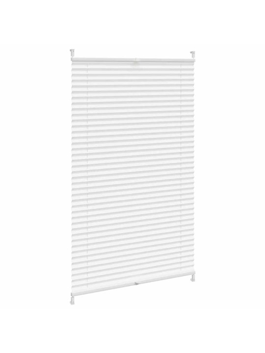 Plisseekardin 70 x 100 cm valge