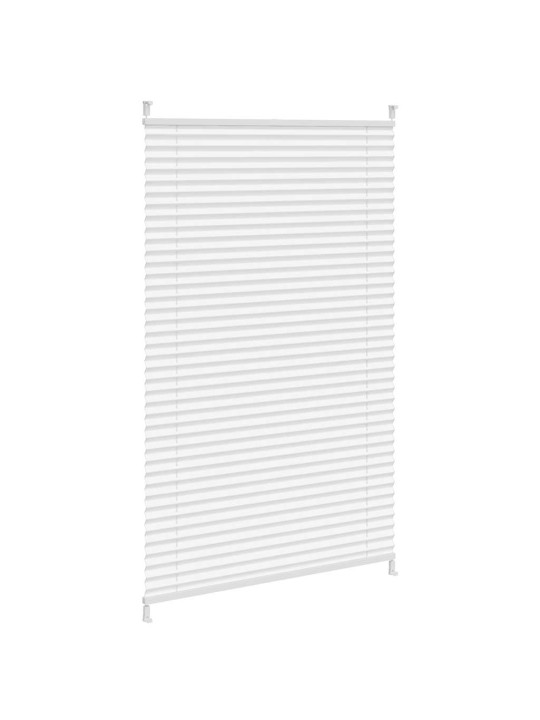 Plisseekardin 70 x 100 cm valge