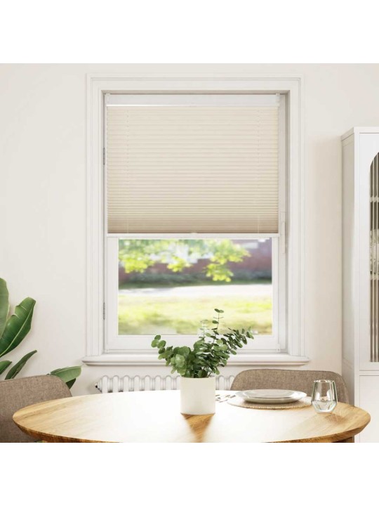 PLISSEEKARDIN 80 X 125 CM KREEMJAS