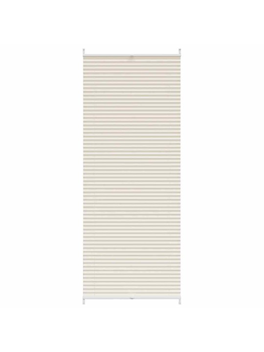 PLISSEEKARDIN 90 X 200 CM KREEMJAS