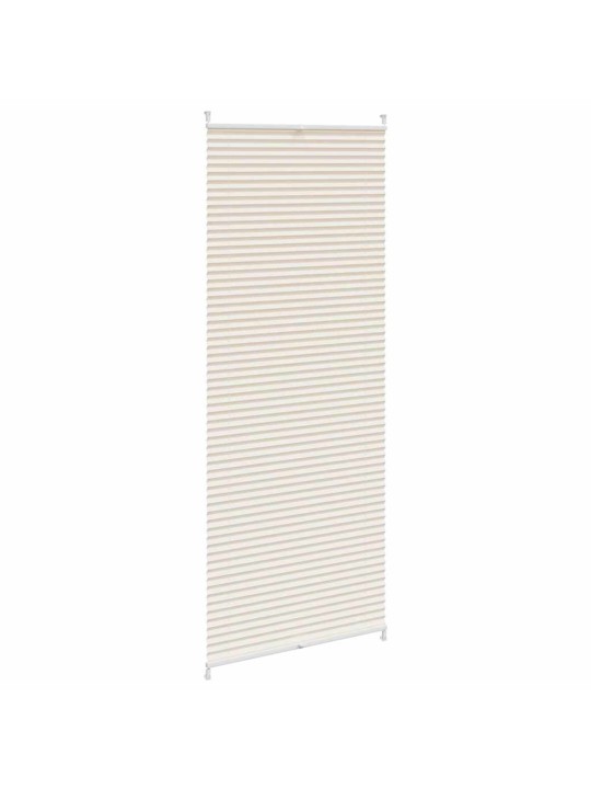 PLISSEEKARDIN 90 X 200 CM KREEMJAS