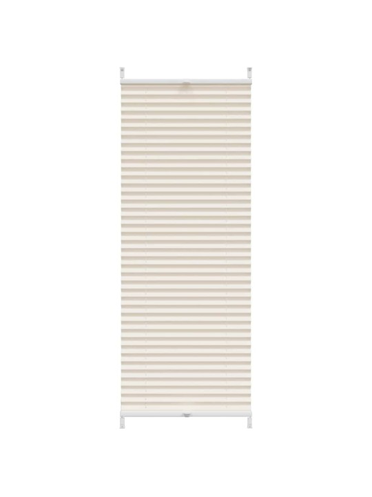 PLISSEEKARDIN 40 X 125 CM KREEMJAS