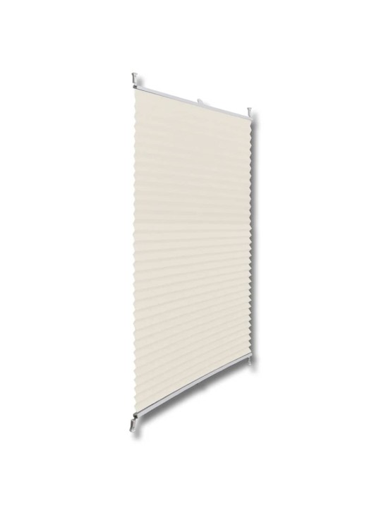 PLISSEEKARDIN 40 X 125 CM KREEMJAS