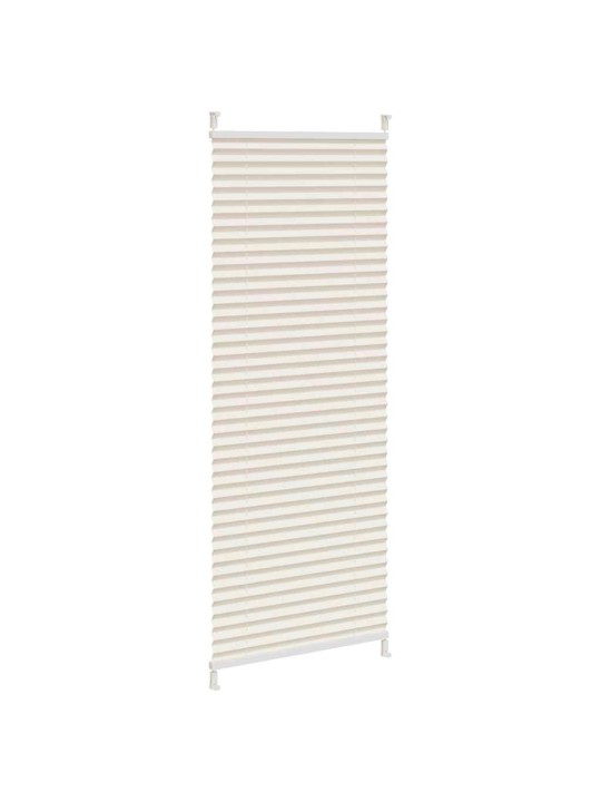 PLISSEEKARDIN 40 X 125 CM KREEMJAS