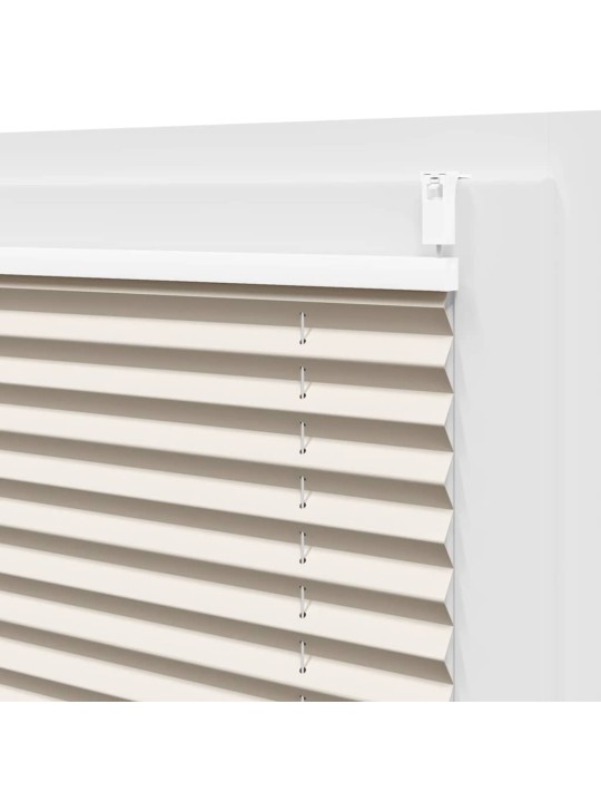 PLISSEEKARDIN 40 X 125 CM KREEMJAS
