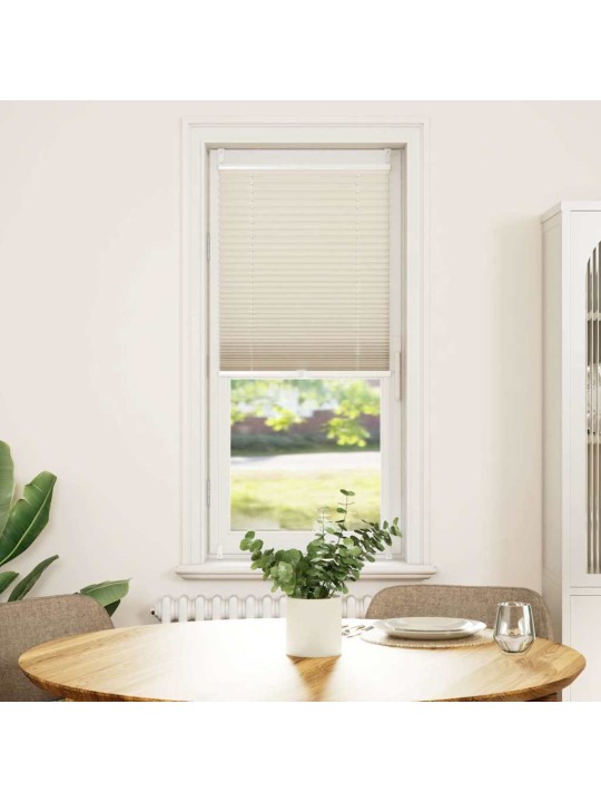 PLISSEEKARDIN 40 X 125 CM KREEMJAS