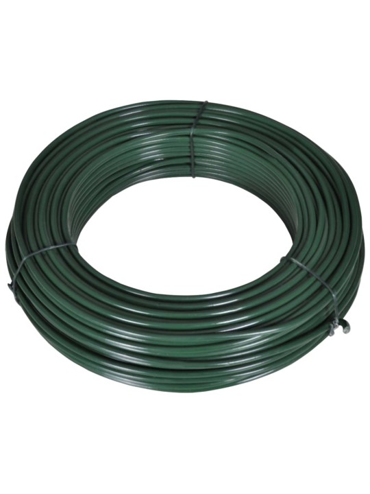 Võrkaed postide ja vaiadega, teras, 1,0 x 15 m
