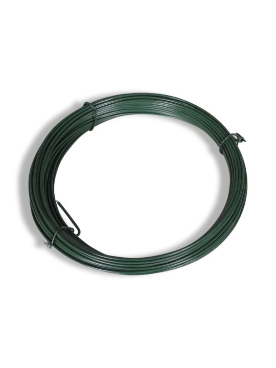 Võrkaed postide ja vaiadega, teras, 1,0 x 25 m