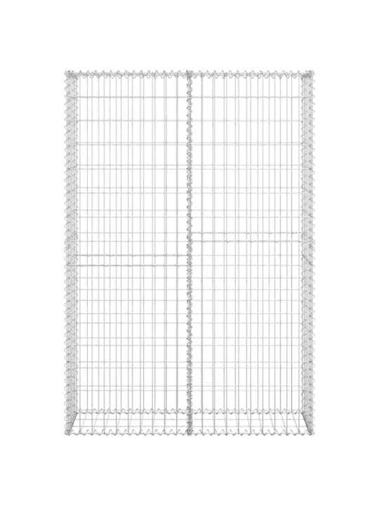 Kaantega gabioon, tsingitud traat 150 x 100 x 30 cm