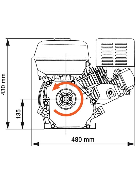 BENSIINIMOOTOR 15 HJ 11 KW MUST