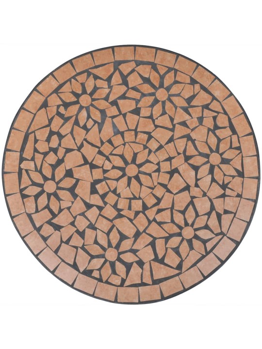 Bistroolaud, terrakota, 60 cm, mosaiik