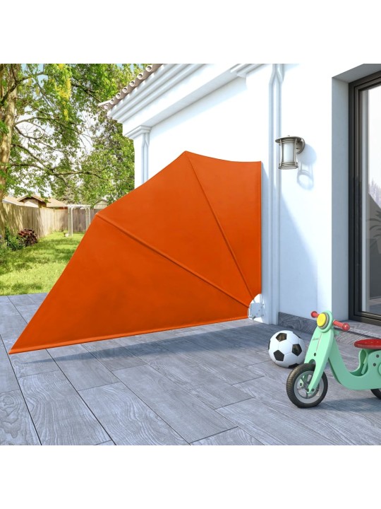 Kokkupandav rõdu külgmarkiis terrakota 160 x 240 cm