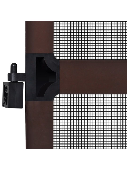 PRUUN HINGEDEGA PUTUKAVÕRK USTELE, 100 X 215 CM