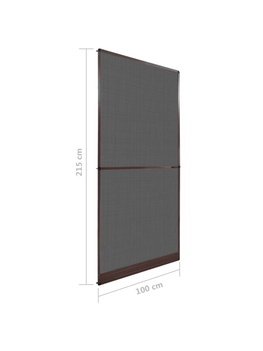 PRUUN HINGEDEGA PUTUKAVÕRK USTELE, 100 X 215 CM