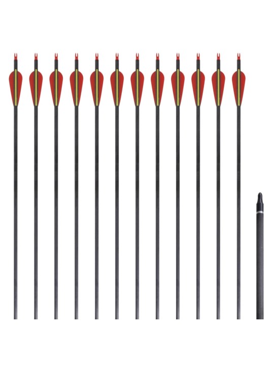 Süsiniktorust vibunooLED 30 tolli 0,76 cm 12 tk