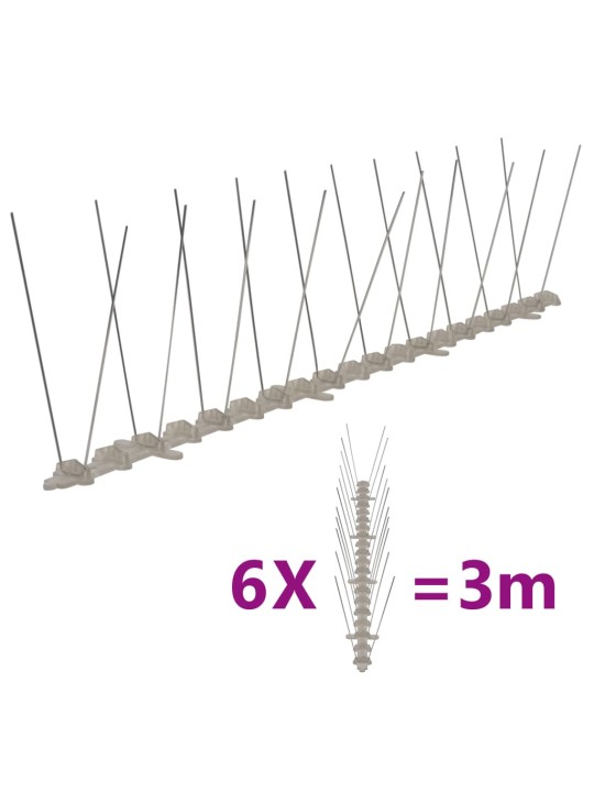 2-REALINE PLASTIST LINNUPIIKIDE KOMPLEKT, 6 TK, 3 M