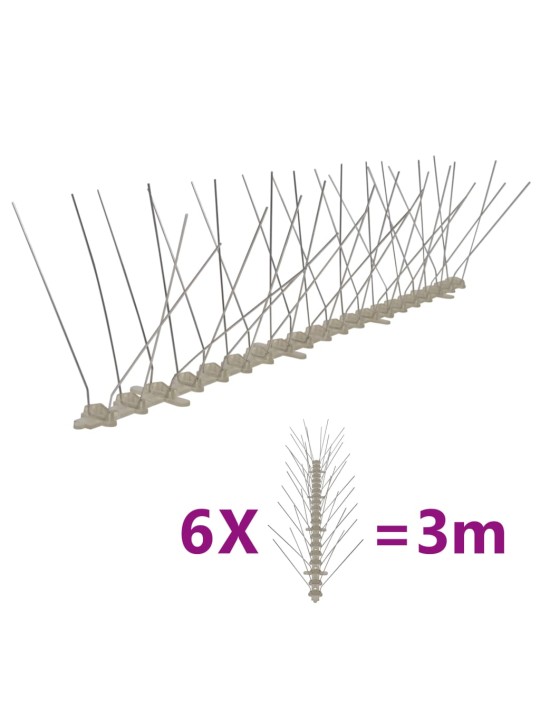 4-REALINE PLASTIST LINNUPIIKIDE KOMPLEKT, 6 TK, 3 M