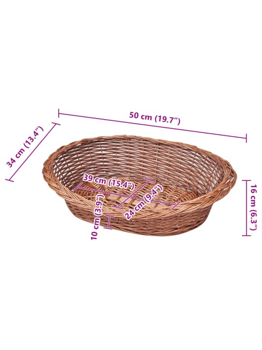 Pajuvitstest koerapesa naturaalne 50 cm