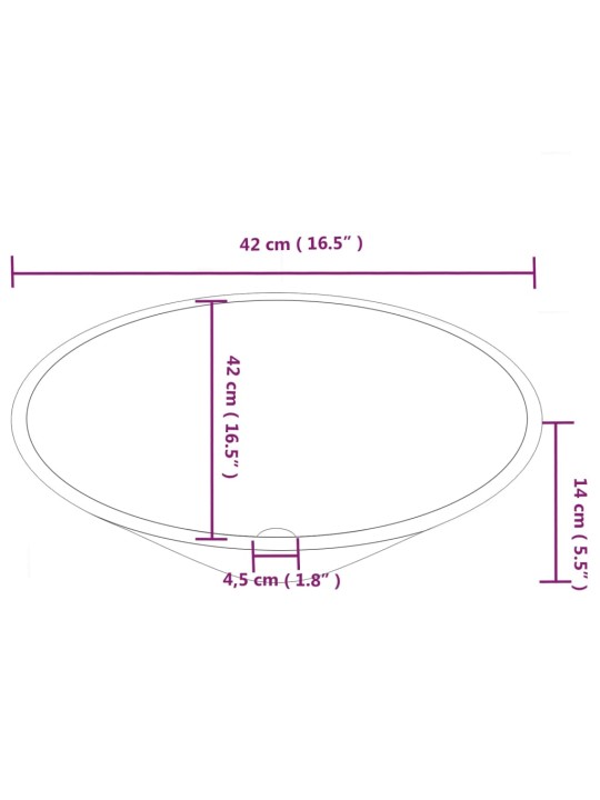 Valamud 2 tk, valge, 42 x 42 x 14 cm, keraamiline