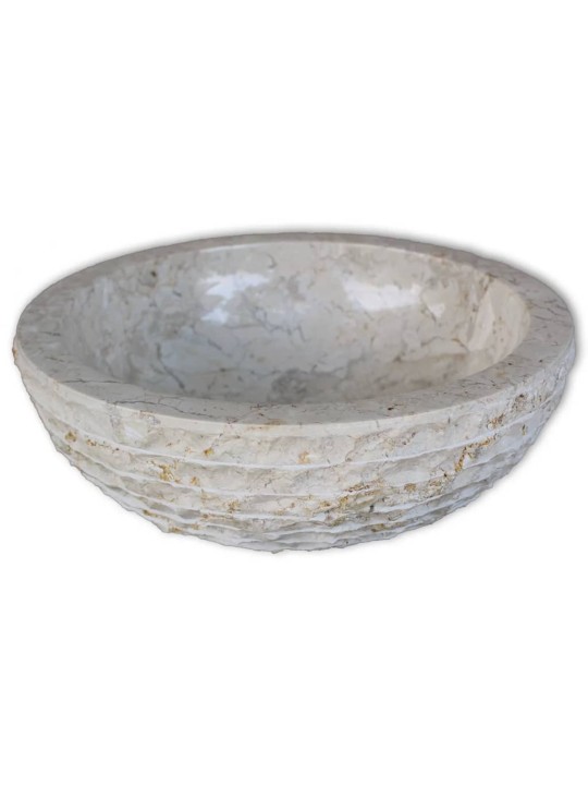 Valamu, marmor, 40 cm, kreemjas