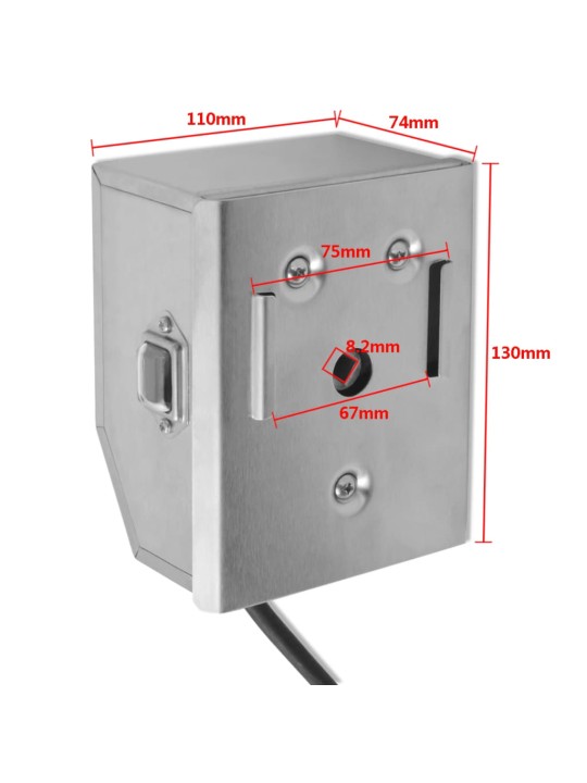 Professionaalse mootoriga grillvarras, teras 900 mm