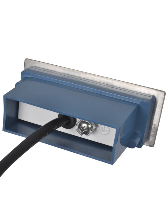Süvistatud LED trepivalgustid 6 tk 44 x 111 x 56 mm