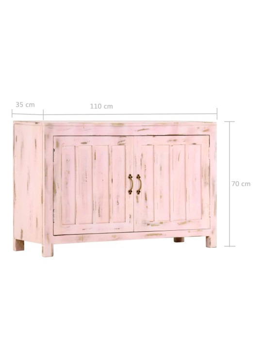 PUHVETKAPP, HELEROOSA, 110 X 35 X 70 CM, MANGOPUIT