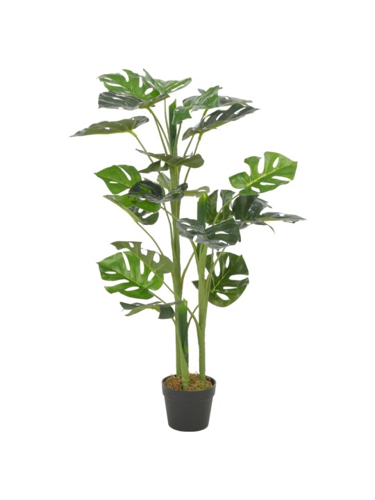 Kunsttaim monstera lillepotiga, roheline, 100 cm