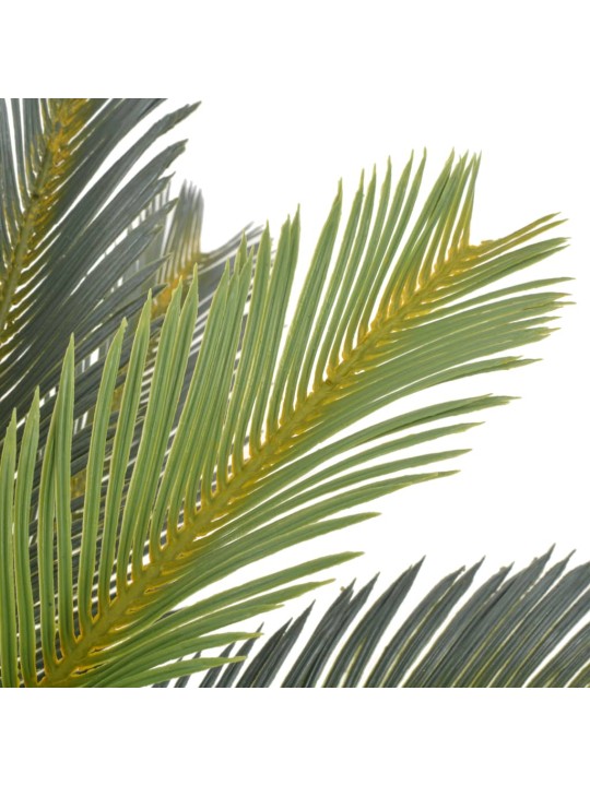 Kunsttaim sago palm lillepotiga, roheline, 90 cm