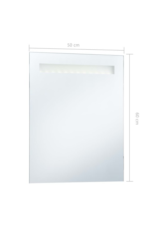 Vannitoa LED-seinapeegel 50 x 60 cm