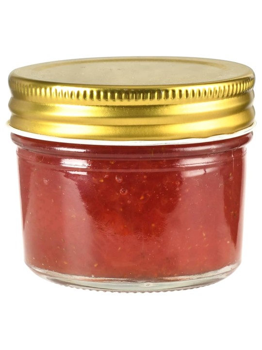 Kuldsete kaantega klaasist moosipurgid 96 tk, 110 ml
