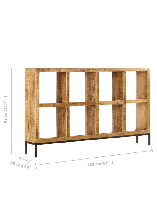 Puhvetkapp, 160 x 25 x 95 cm, toekas mangopuit