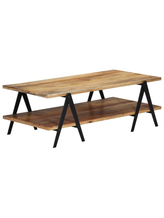 Kohvilaud 115 x 60 x 40 cm, tugevast mangopuust