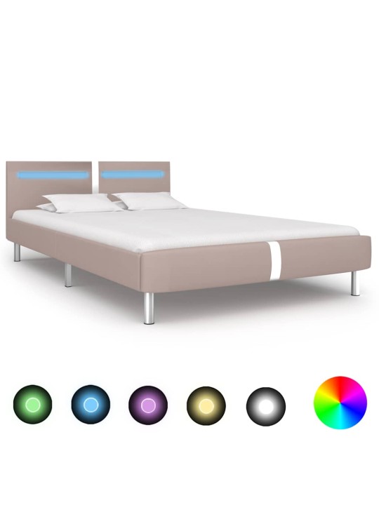LED-IGA VOODIRAAM ILMA CAPPUCCINO MADRATSITA 135X190 CM