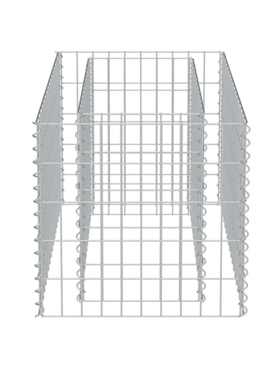 Gabioon-taimelava, tsingitud teras, 90 x 50 x 50 cm